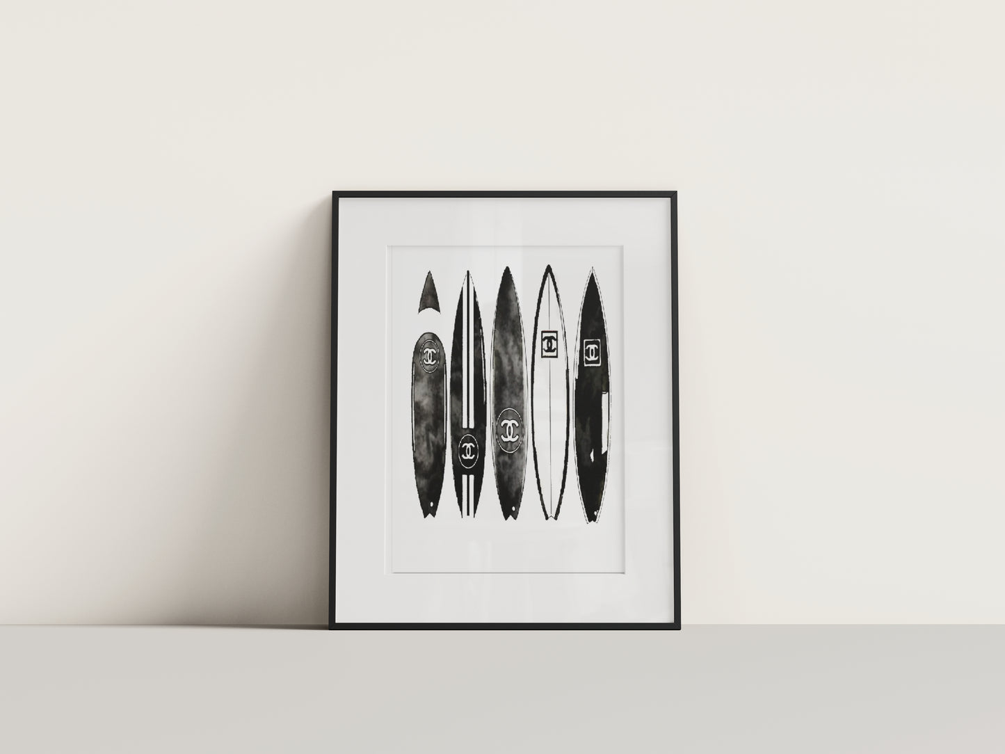 Chic Surfboards Digital Print