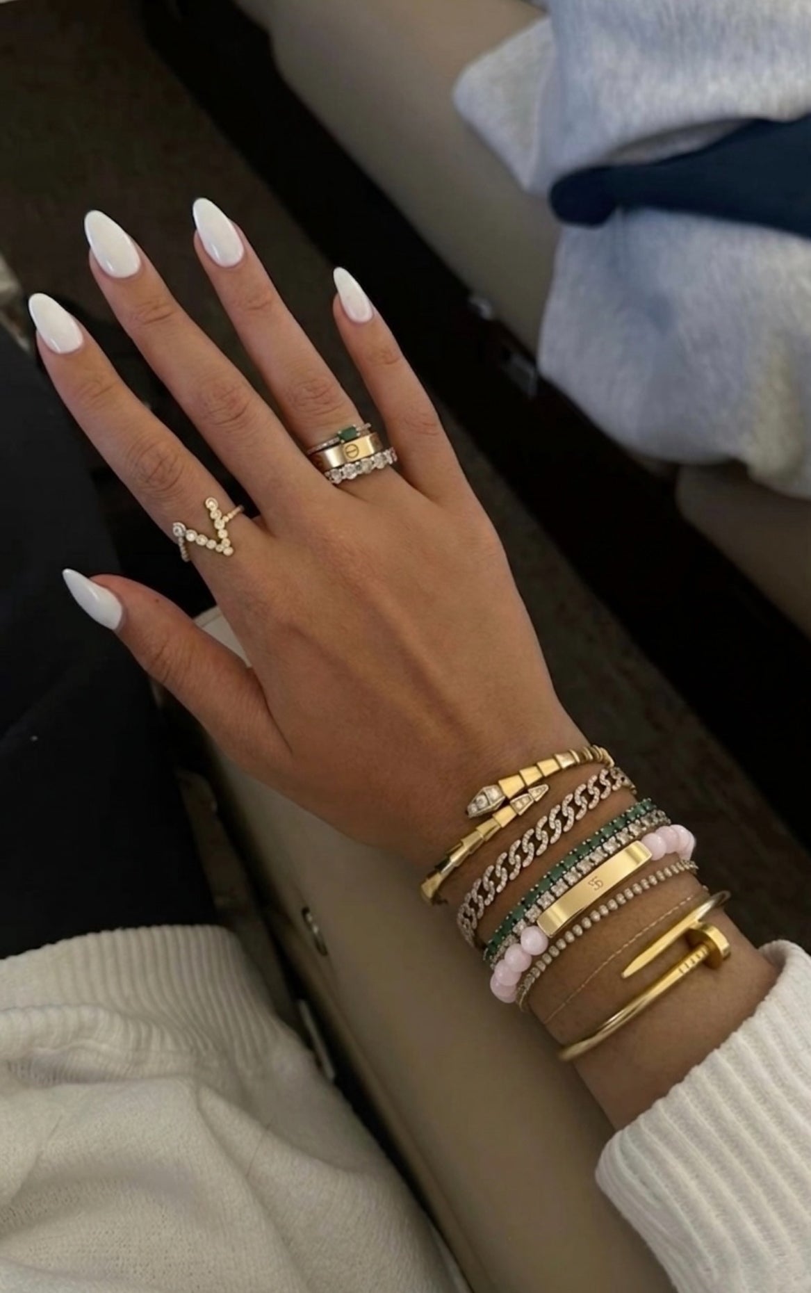 Pink Sorbet Gold Bracelet