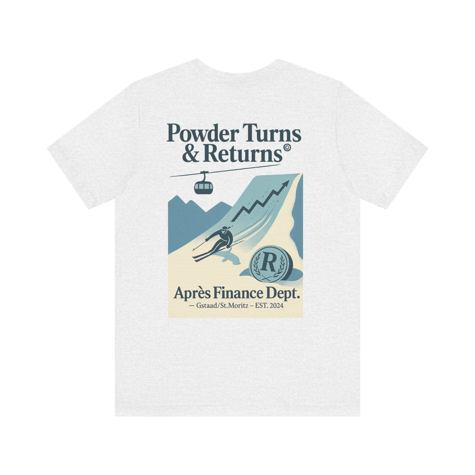 Powder Turns & Returns Tee