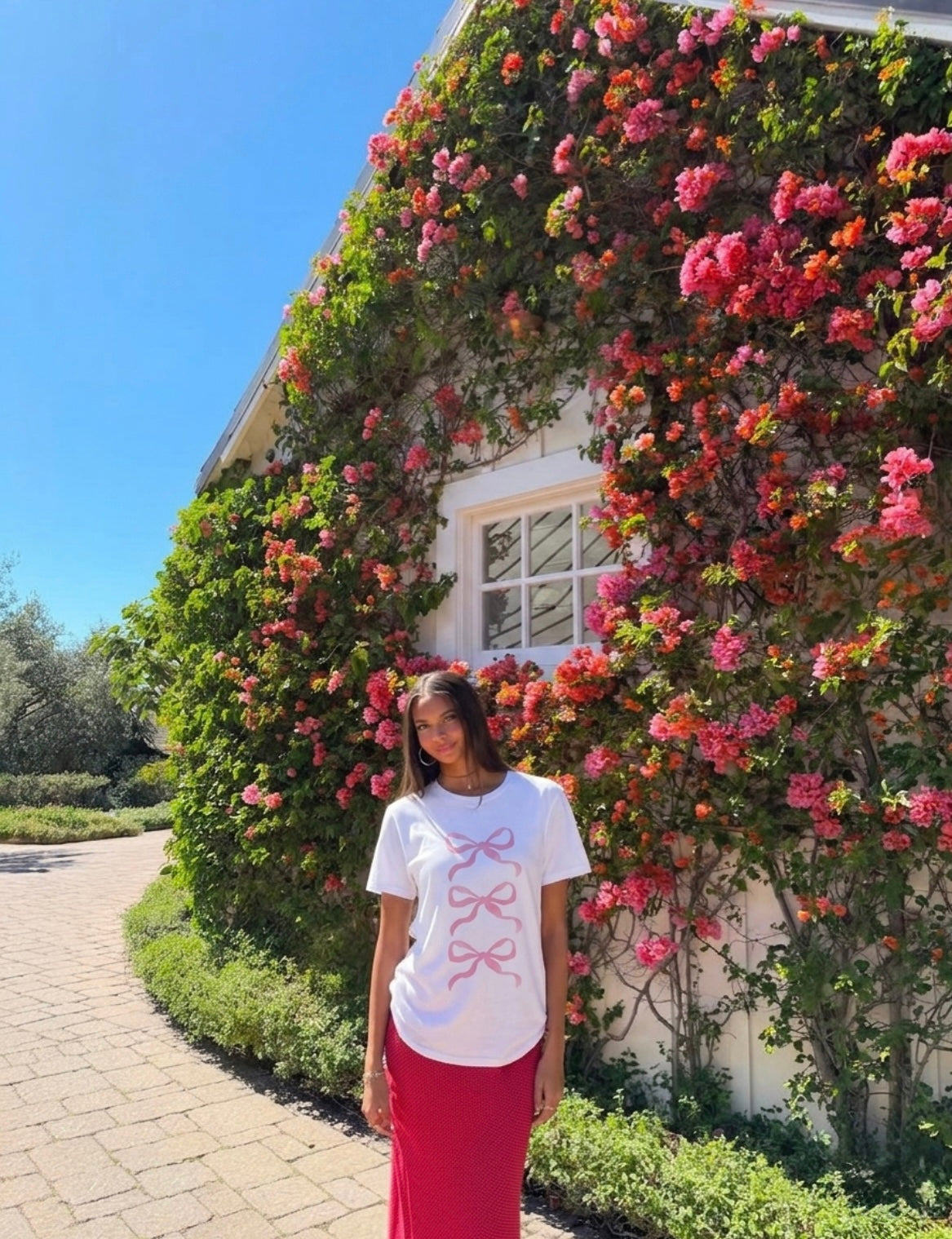 Pink Bows Tee