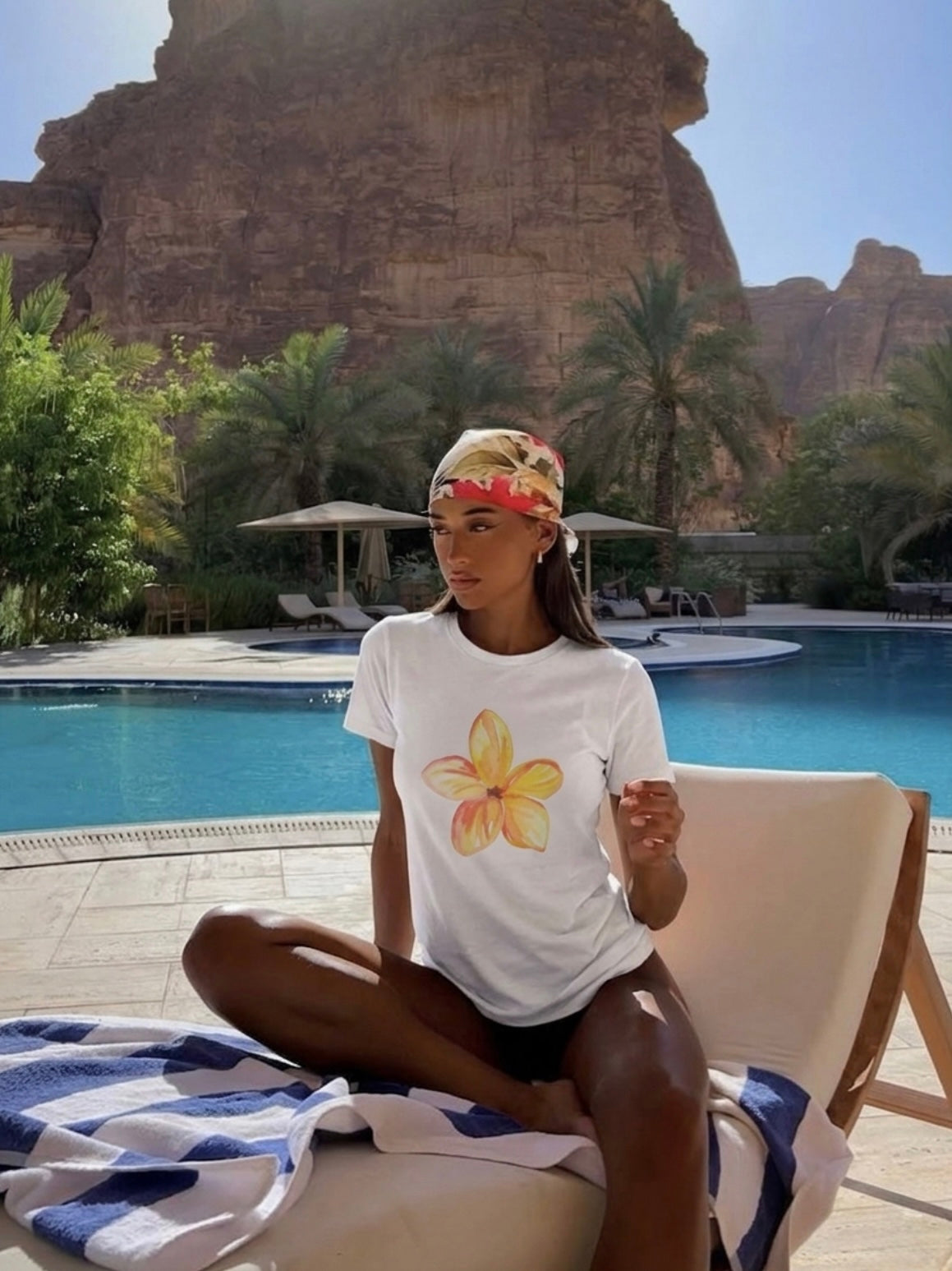 Tropical Blossom Tee