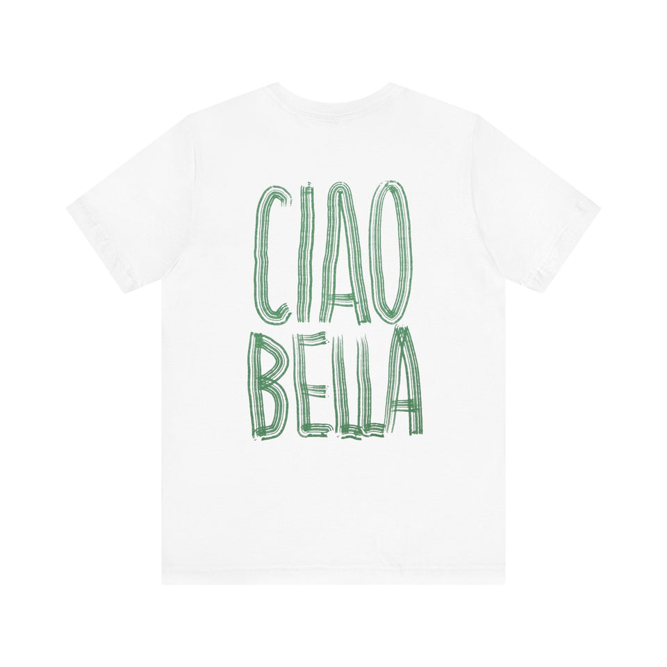 Ciao Bella White Tee