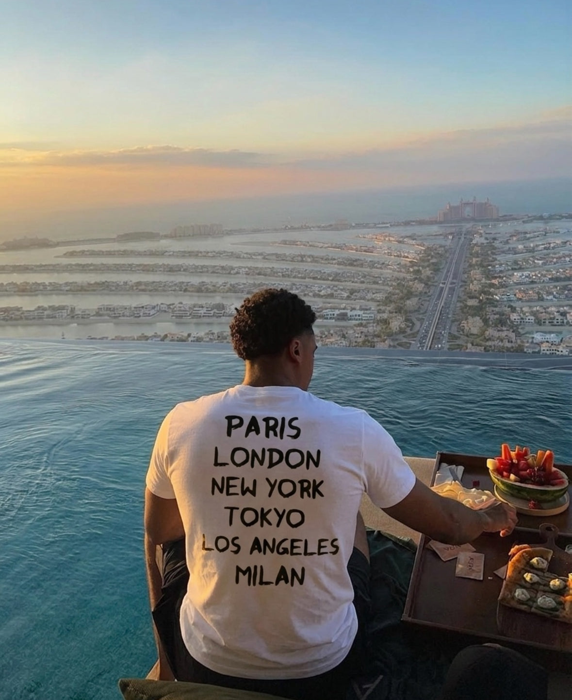 Global Cities White Tee