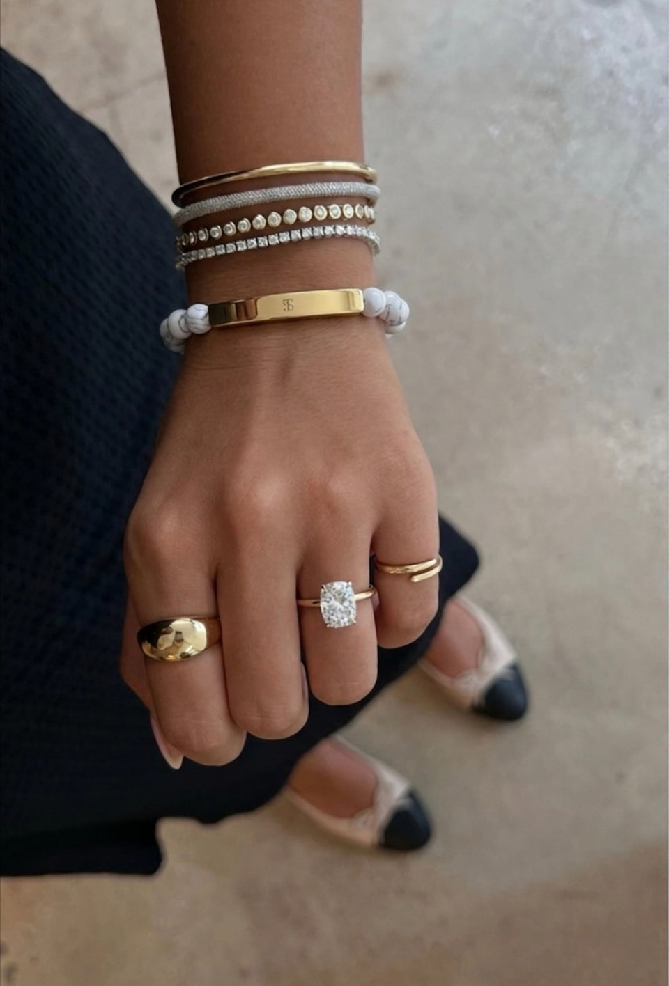 Marble Dream Gold Bracelet