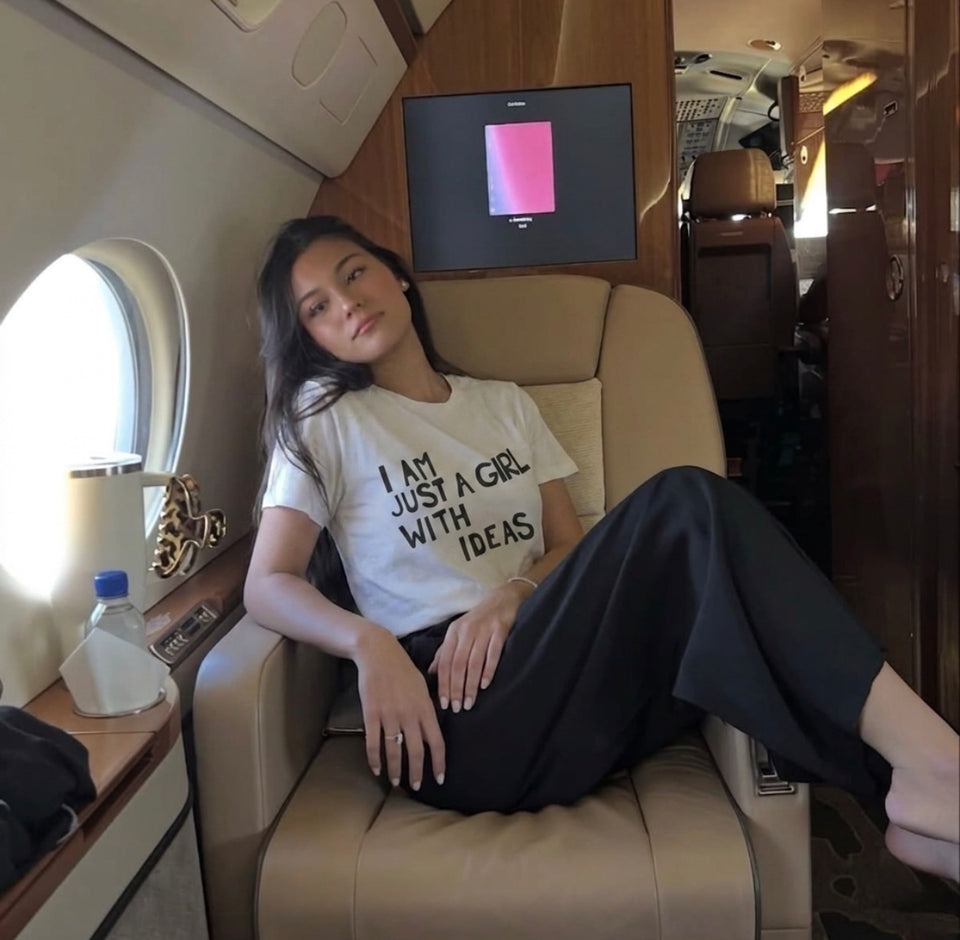 I Am Just a Girl With Ideas Tee