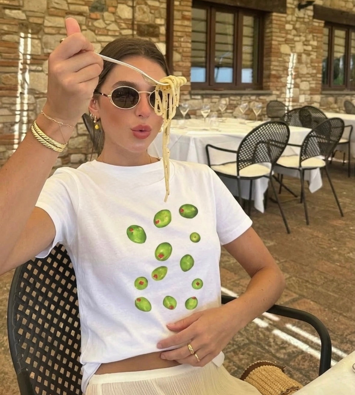 Olive Delight Tee