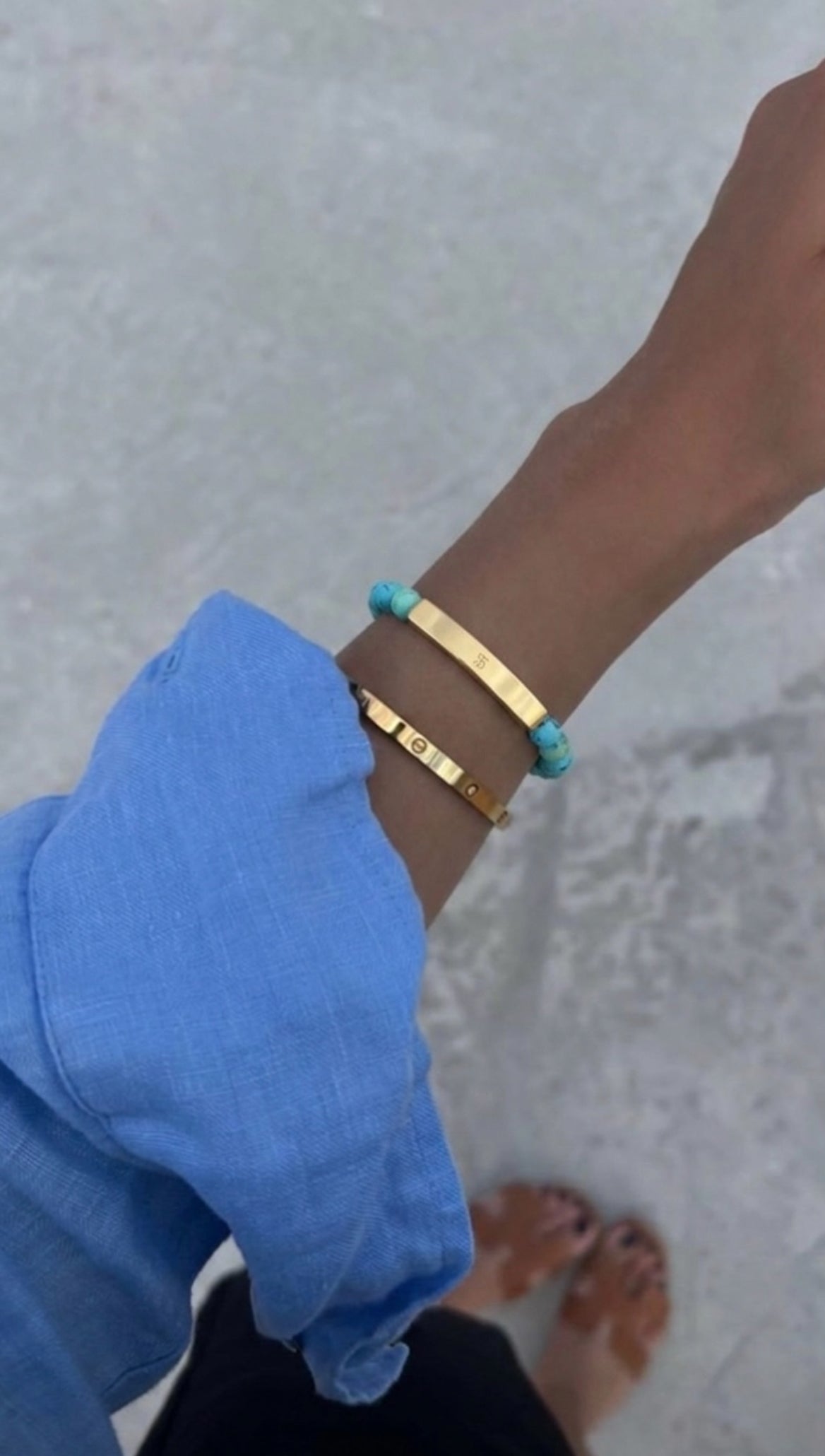 Laguna Gold Bracelet