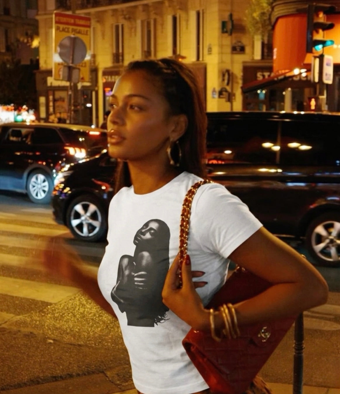 Embrace of Elegance Tee
