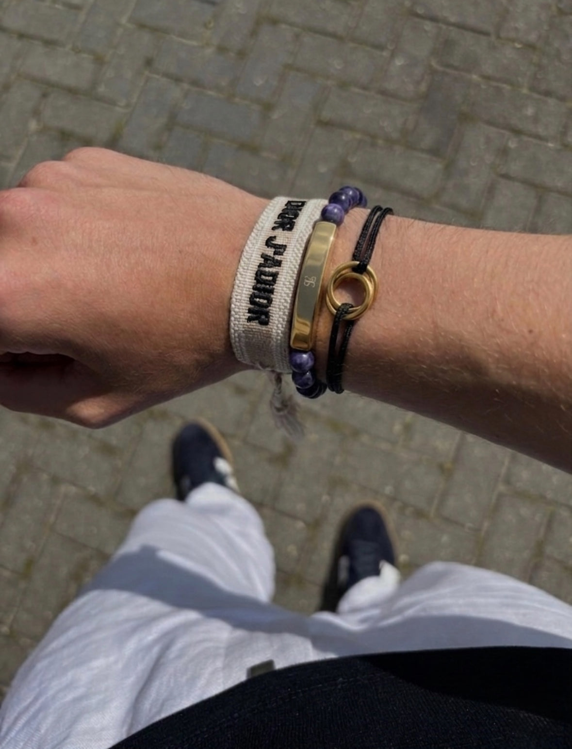 Indigo Night Gold Bracelet