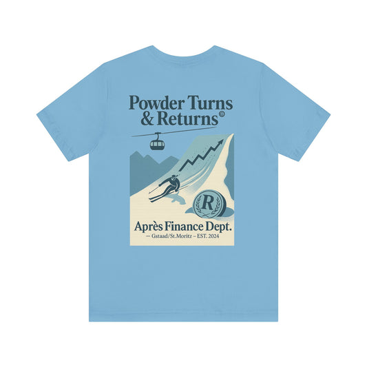 Powder Turns & Returns Tee
