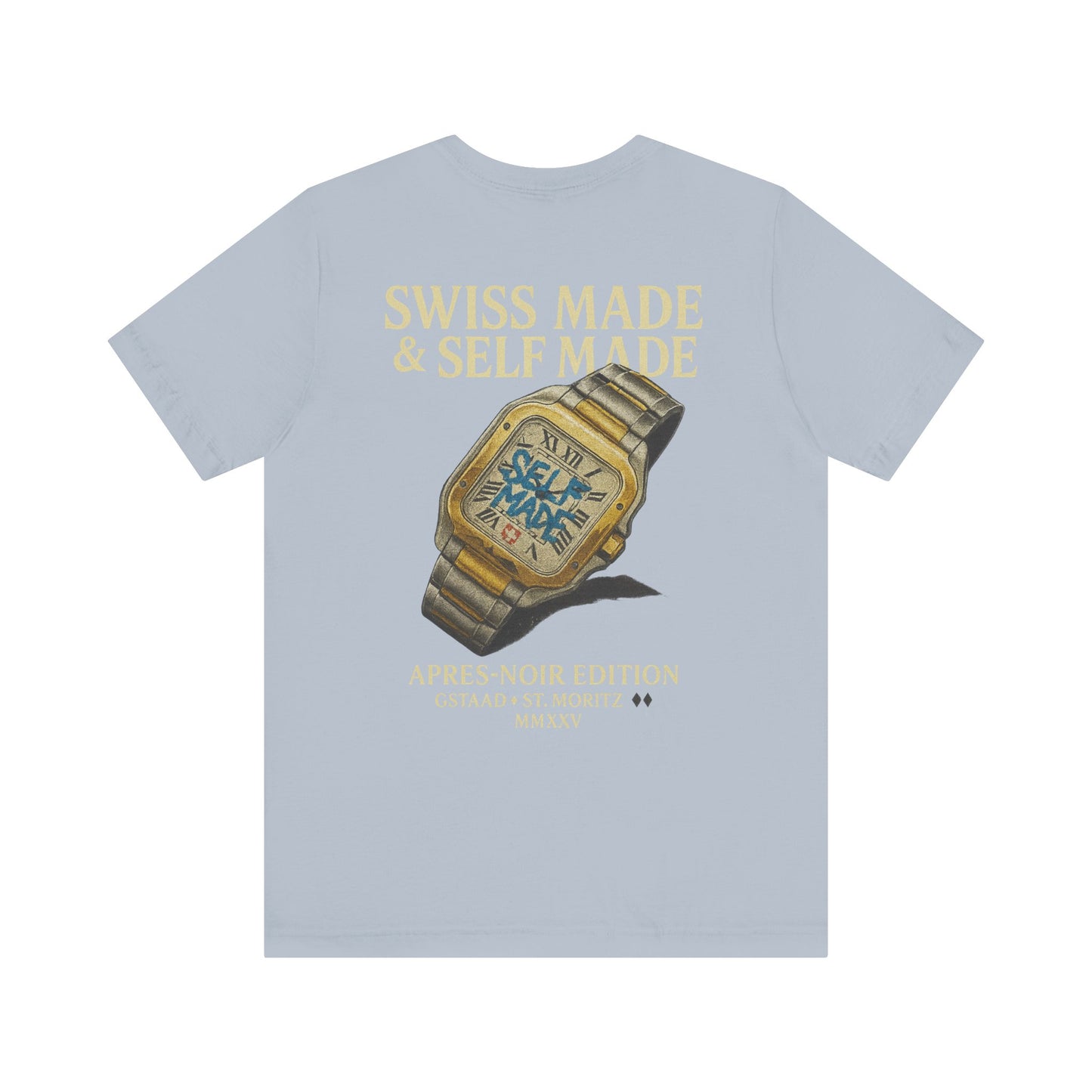 Swiss Made & Self Made Close-Up Tee
