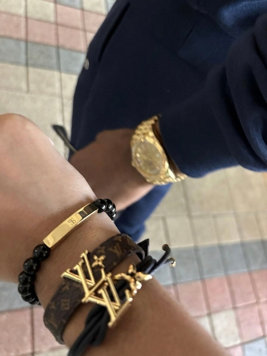 Void Onyx Gold Bracelet