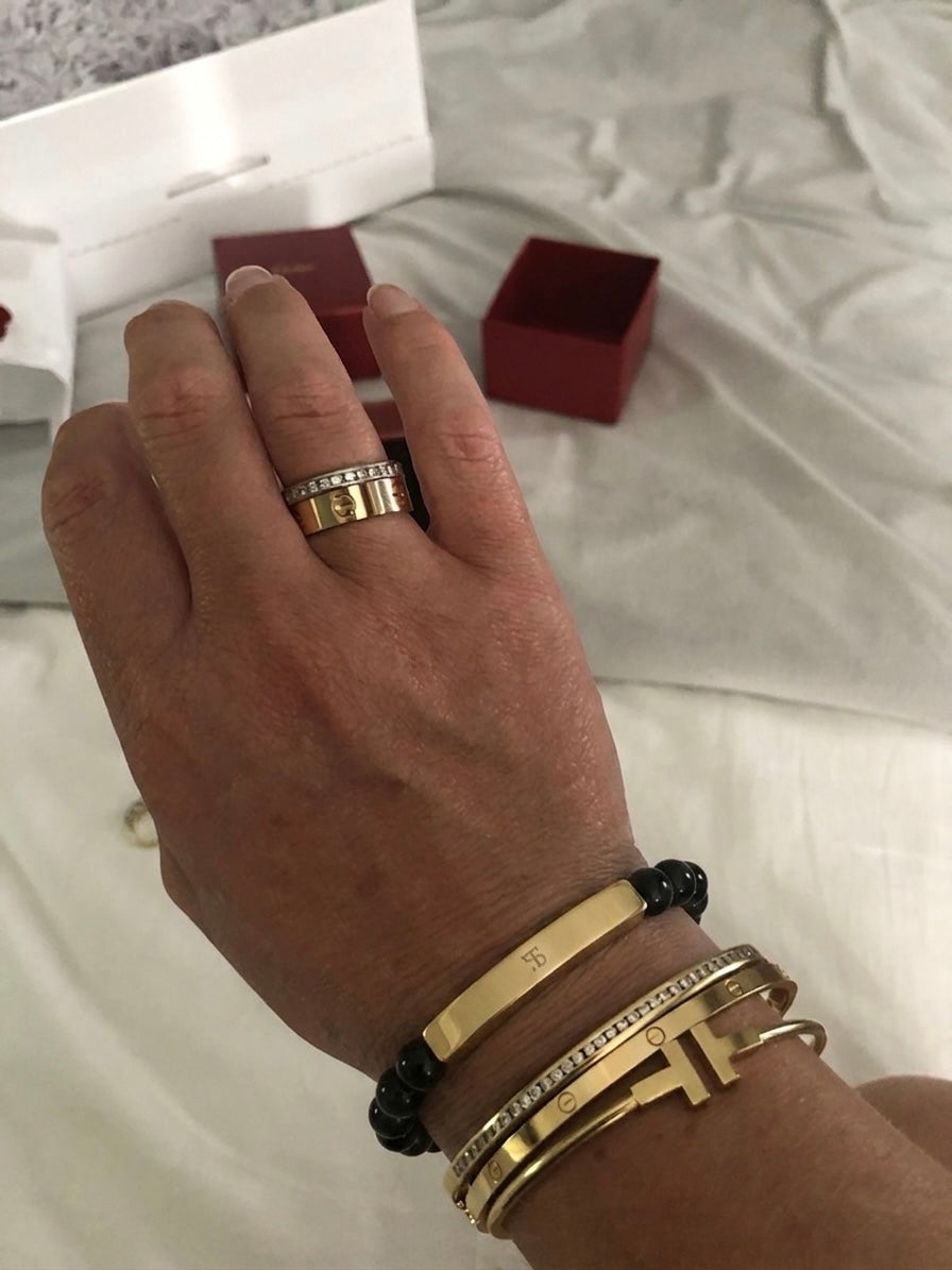 Void Onyx Gold Bracelet
