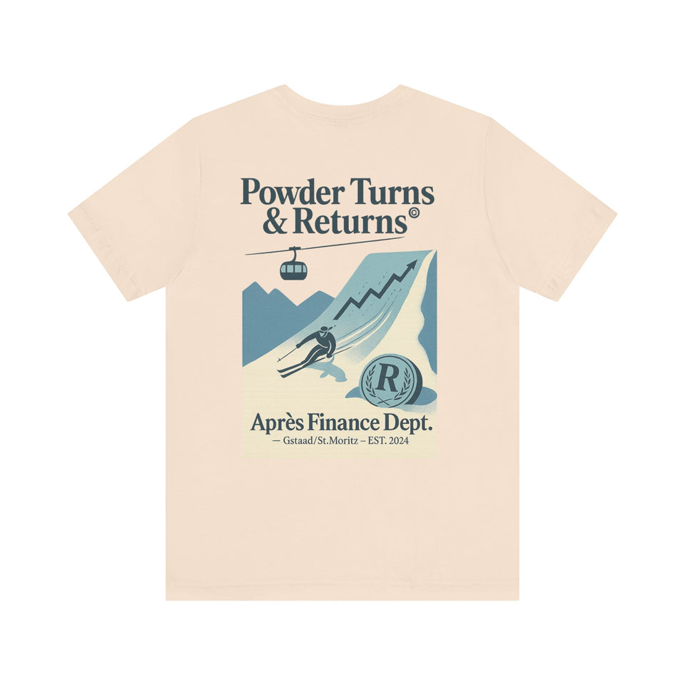 Powder Turns & Returns Tee