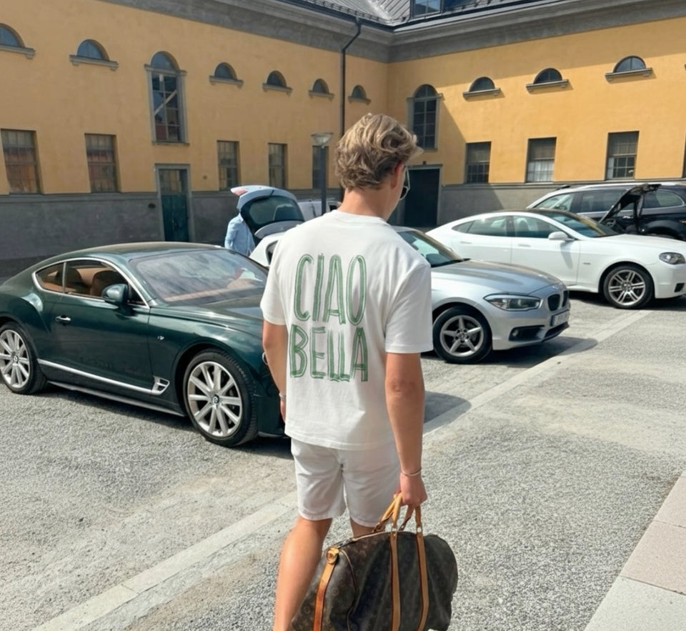 Ciao Bella White Tee