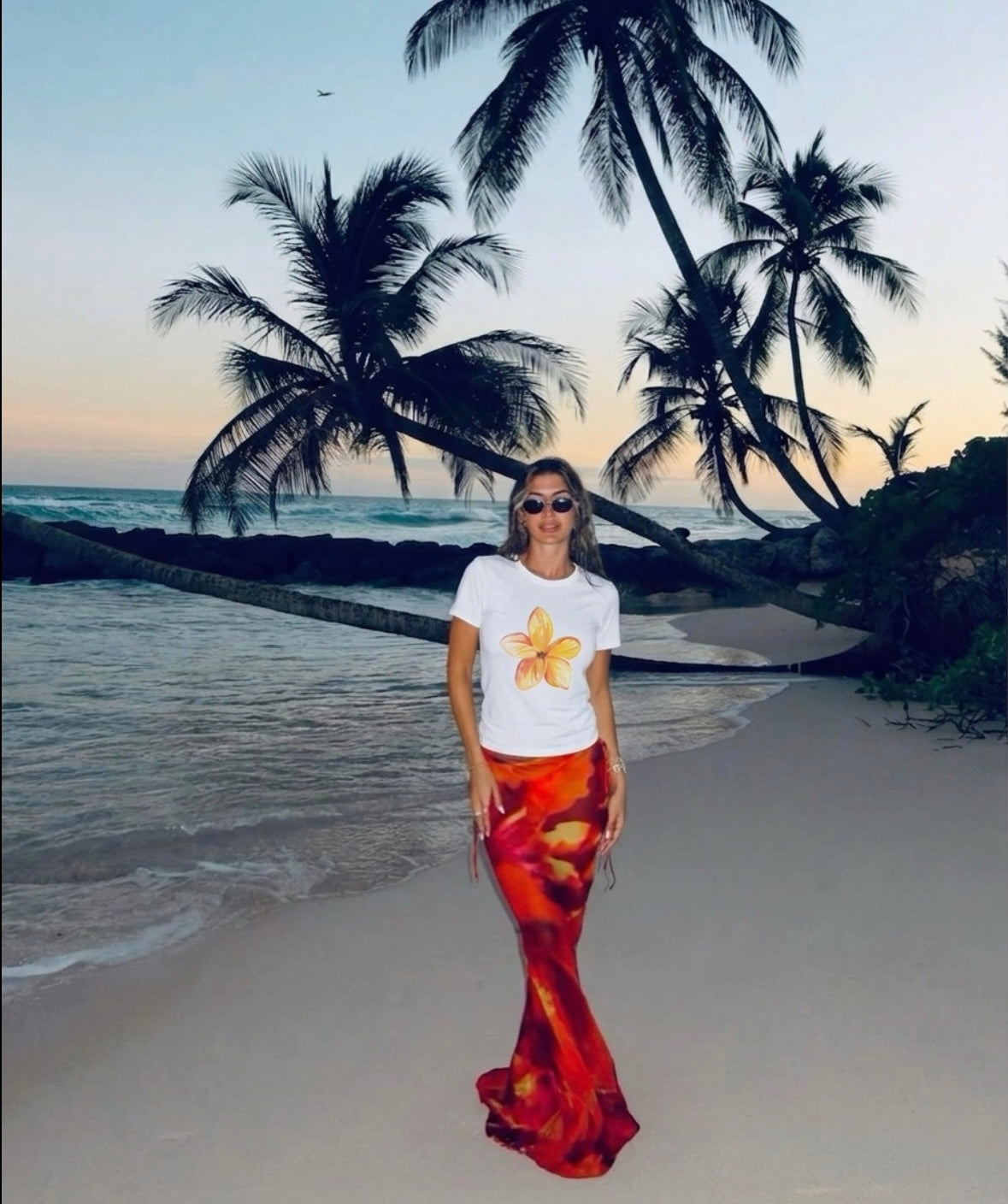 Tropical Blossom Tee