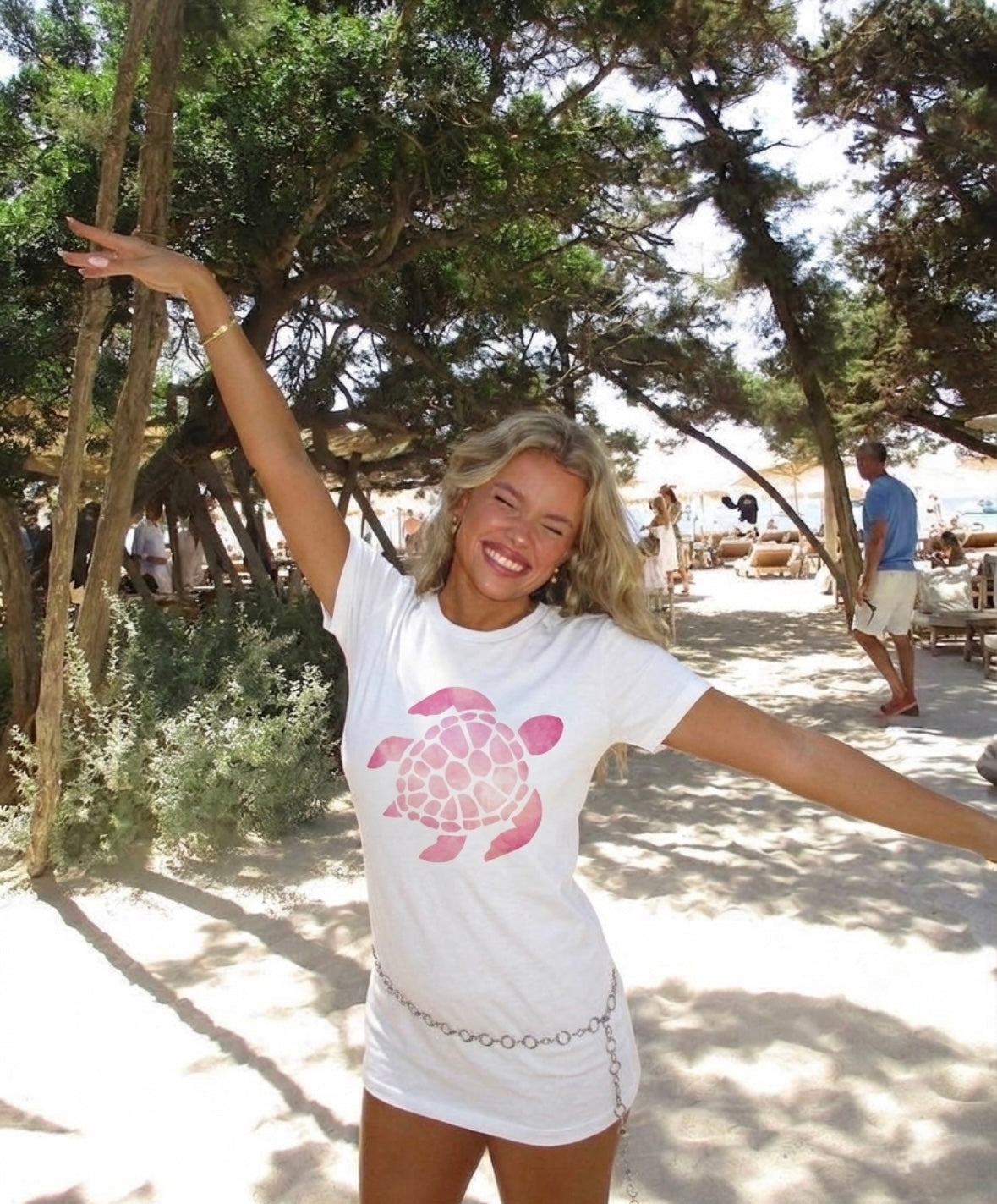 Coral Reverie Tee