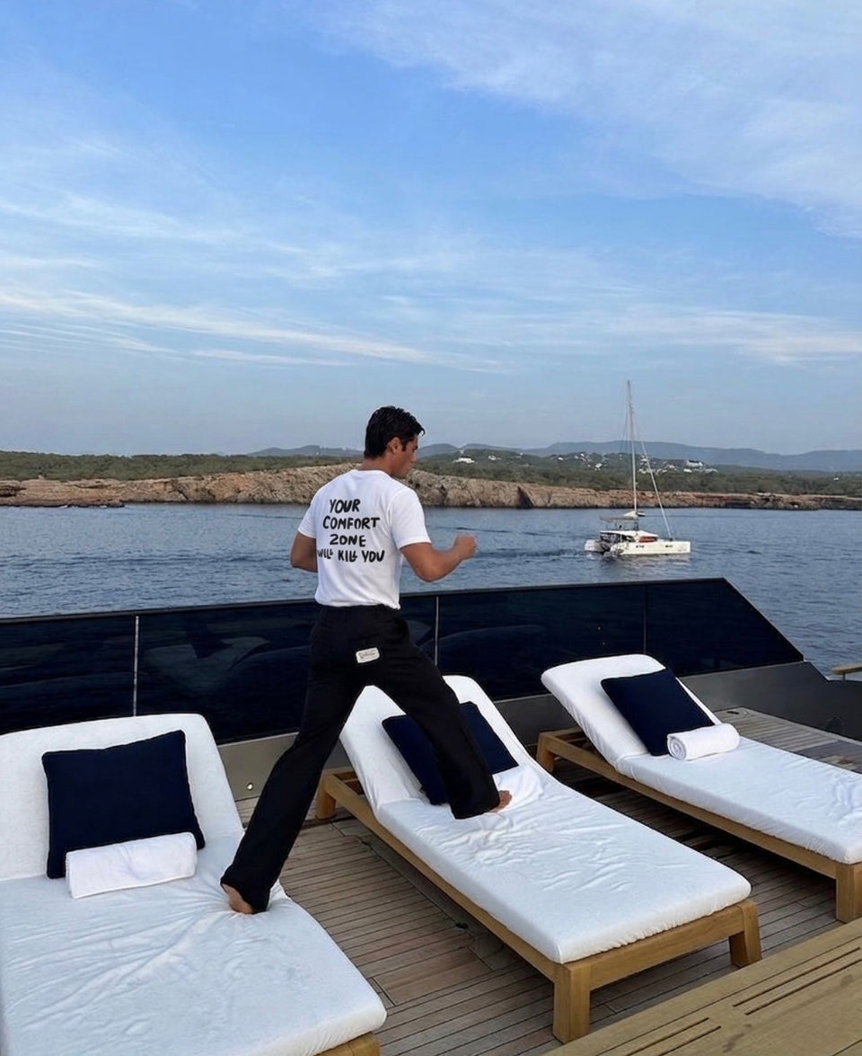 Comfort Zone Killer White Tee
