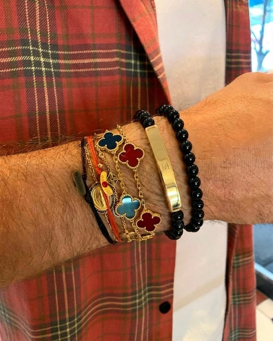 Void Onyx Gold Bracelet