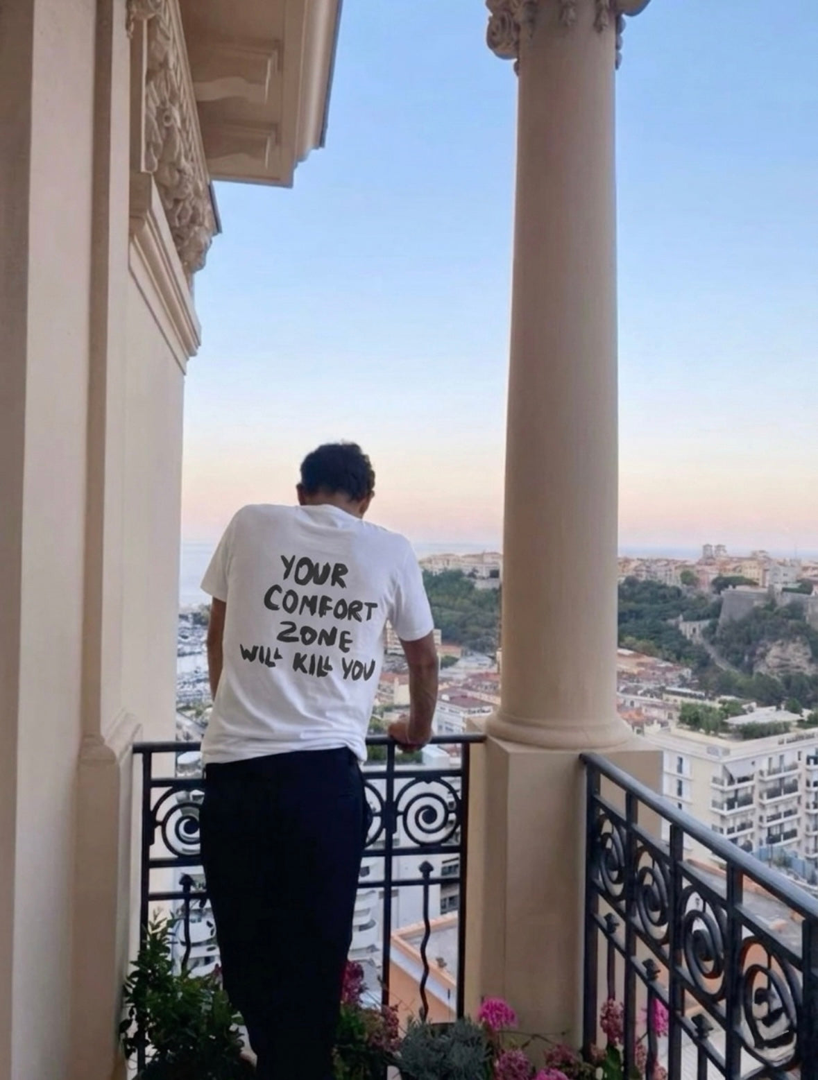 Comfort Zone Killer White Tee