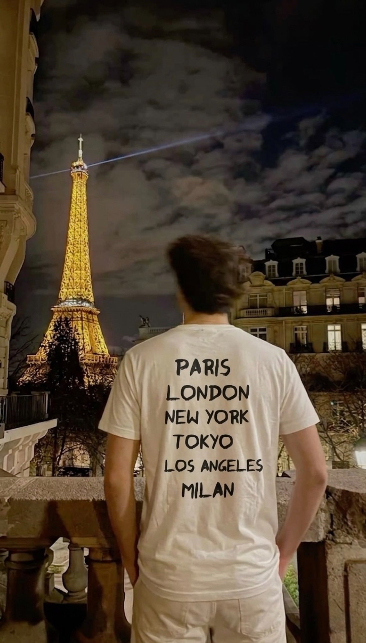 Global Cities White Tee
