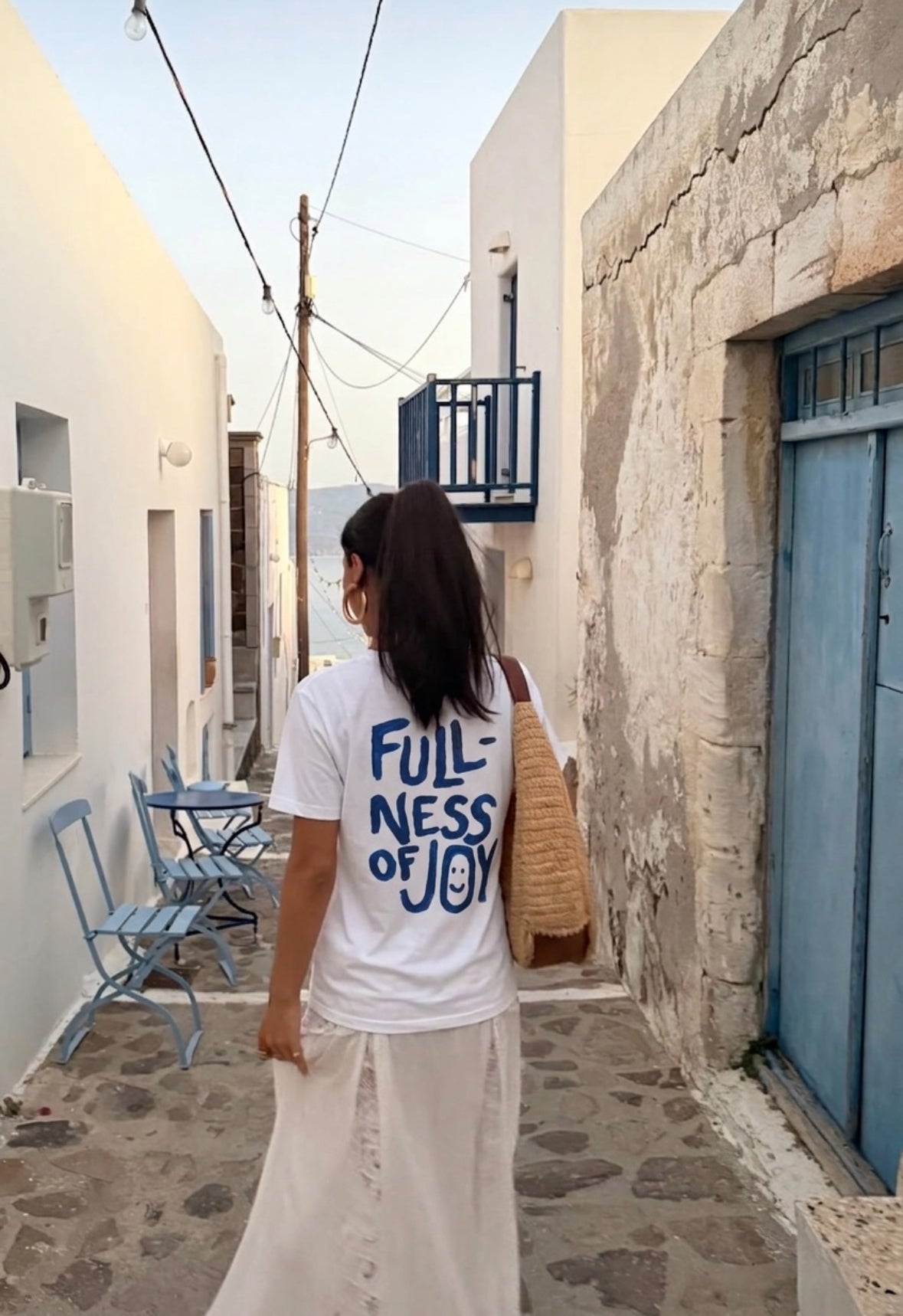 Fullness of Joy White Tee