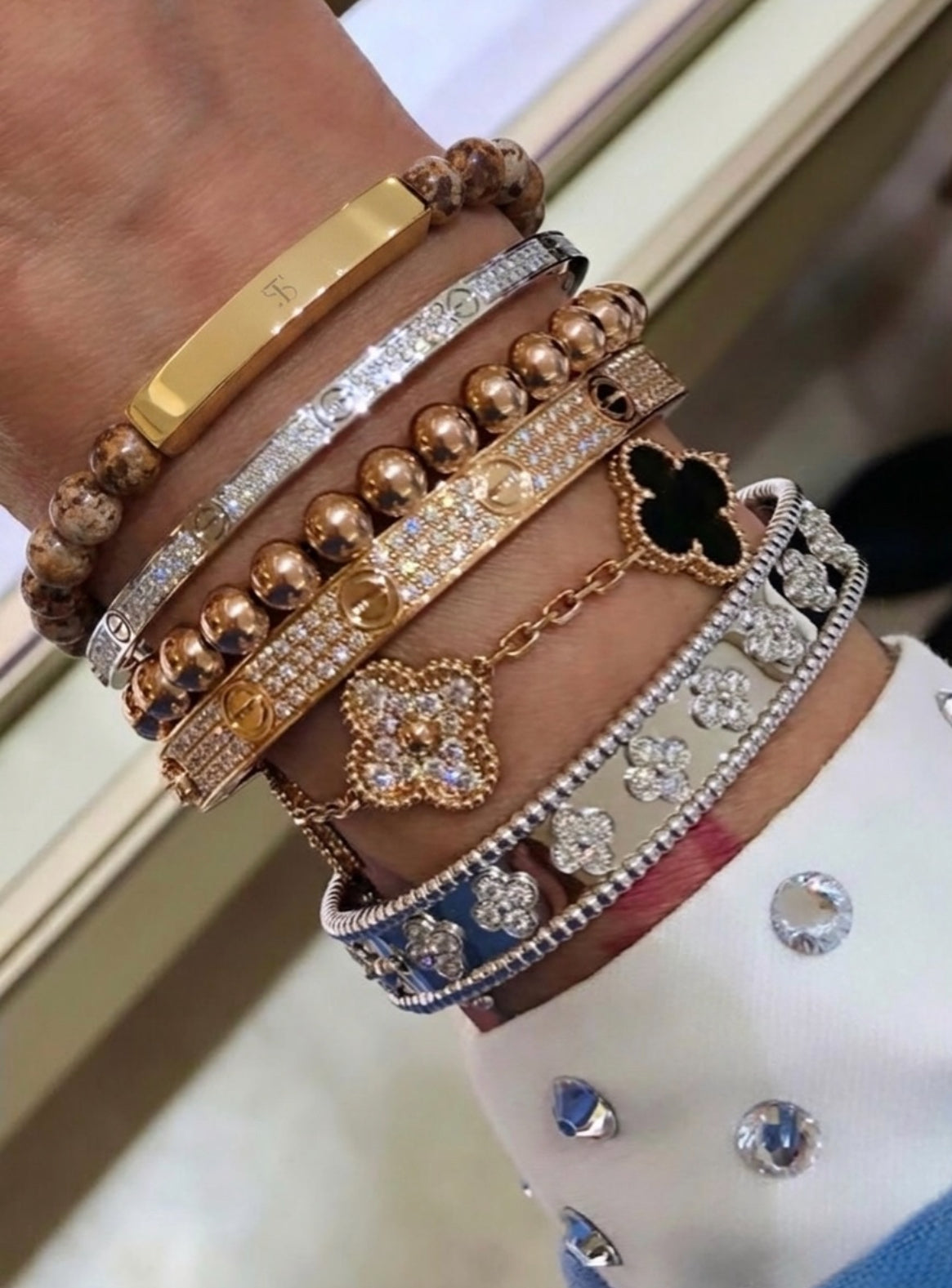 Desert Dust Gold Bracelet