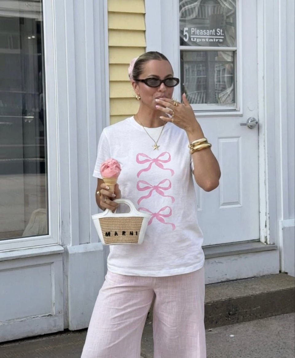 Pink Bows Tee