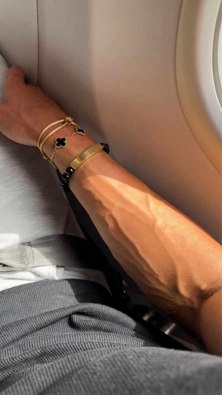 Void Onyx Gold Bracelet