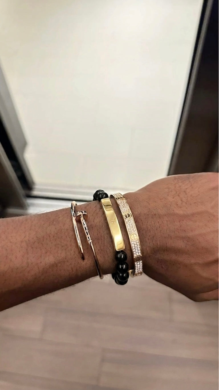 Void Onyx Gold Bracelet