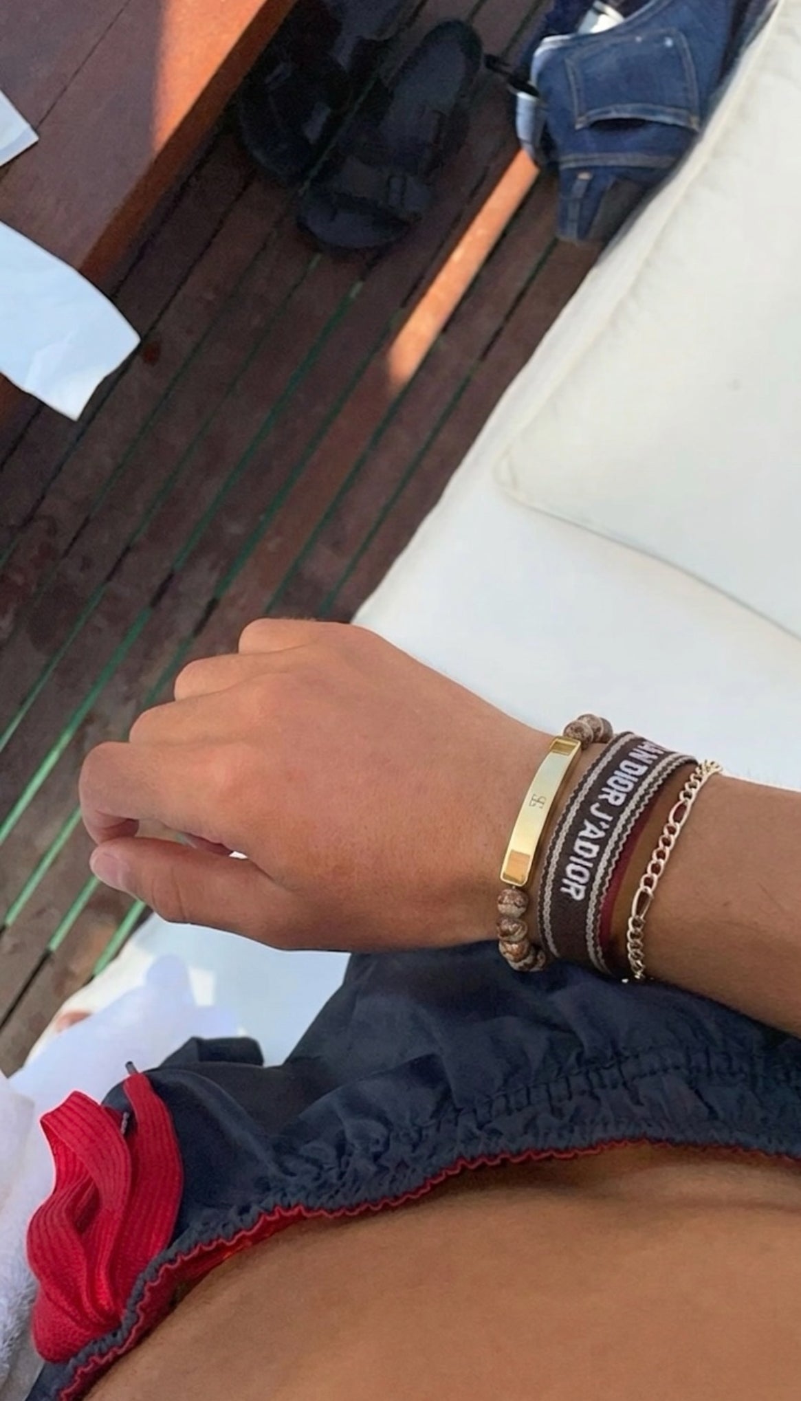 Desert Dust Gold Bracelet