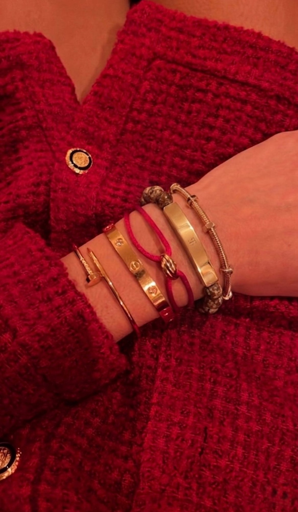 Desert Dust Gold Bracelet