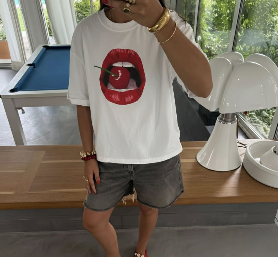 Cherry Lips Tee