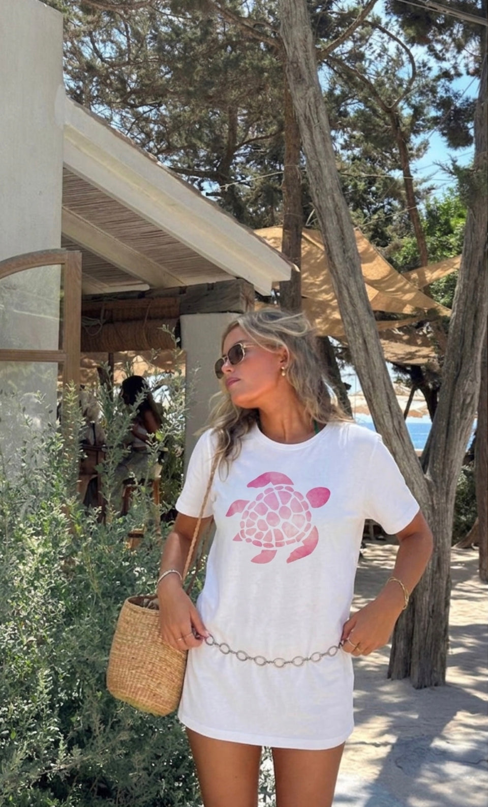 Coral Reverie Tee