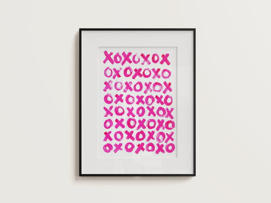 XOXO Digital Print