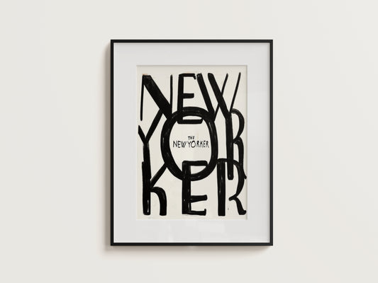 The New Yorker Digital Print