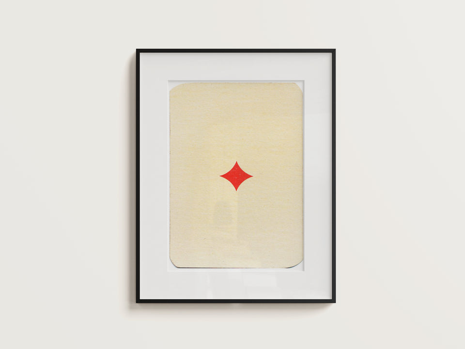 Lone Diamond Digital Print
