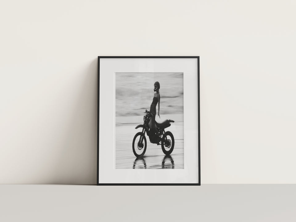 Chic Biker Digital Print